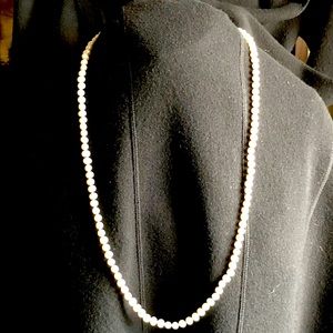 Freshwater pearl necklace 36”